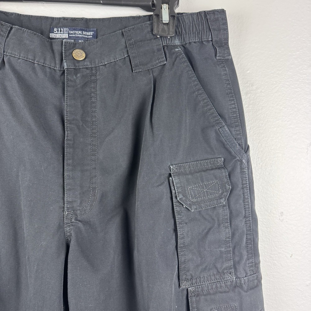 5.11 TACTICAL Taclite Pro Mens Cargo Uniform utility‎ pants Black - 32/32 - Picture 4 of 8